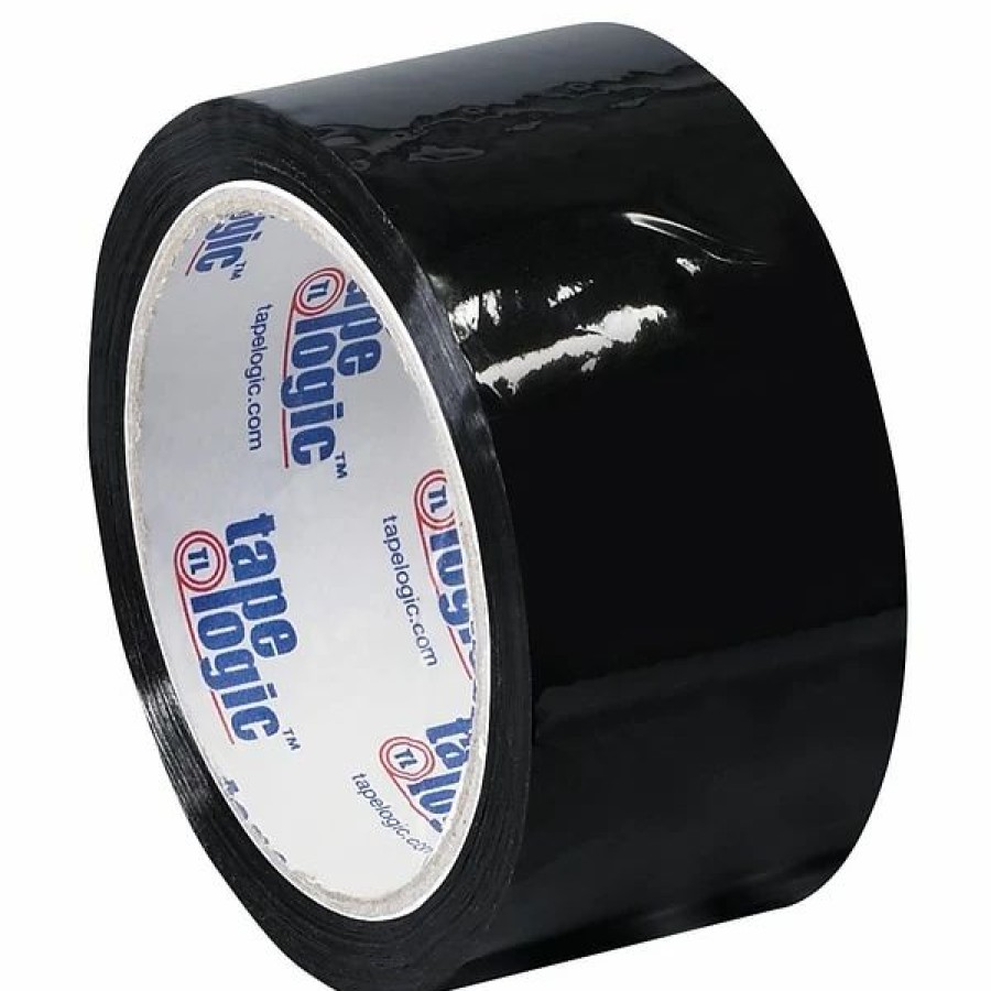 Packing Tape & Dispensers * | Packing Tape Tape Logic 2 X 55 Yds. X 2.2 Mil Carton Sealing Tape, Black, 6/Pk