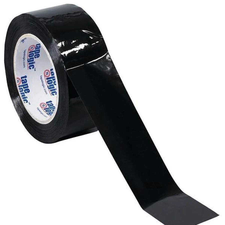 Packing Tape & Dispensers * | Packing Tape Tape Logic 2 X 55 Yds. X 2.2 Mil Carton Sealing Tape, Black, 6/Pk