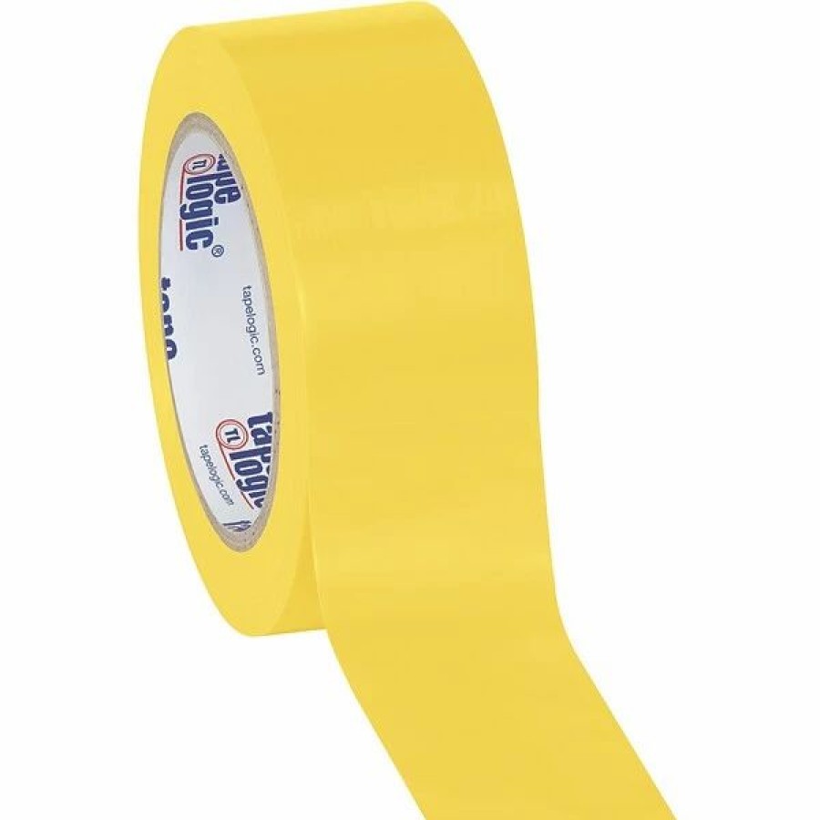 Tape * | Tape Logic Solid Vinyl Safety Tapes Tape Logic 2 X 36 Yds. Solid Vinyl Safety Tape, Yellow, 3/Pack