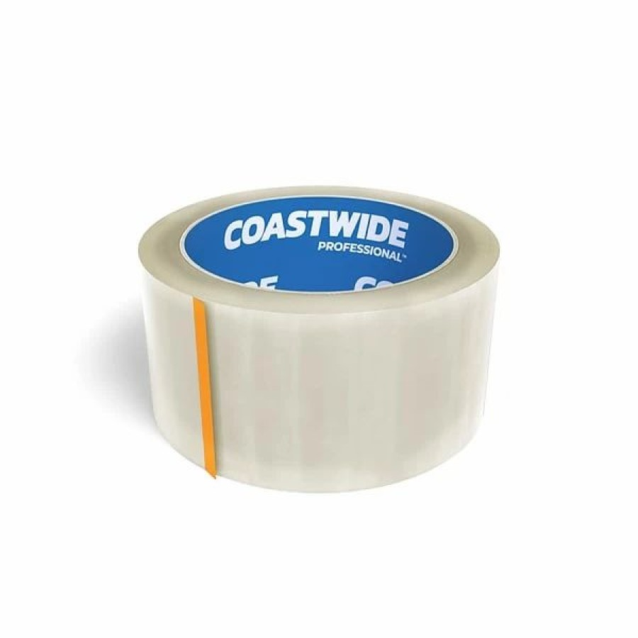 Packing Tape & Dispensers * | Hot Melt Tapes Coastwide Professional 2 X 55 Yds. Industrial Packing Tape, Clear, 36/Carton (Cw55980)