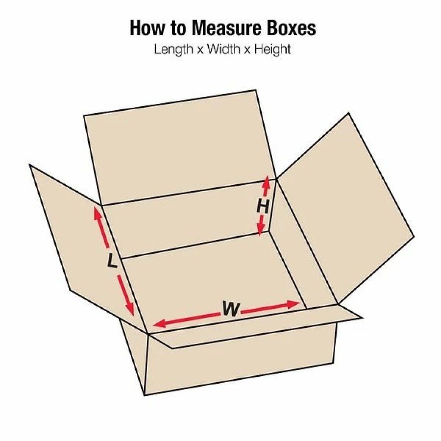 Corrugated Boxes & Pads * | Corrugated Boxes; 24 Length Si Products 24 X 24 X 4 Corrugated Shipping Boxes, 200#/Ect-32 Mullen Rated Corrugated, Pack Of 10, (24244)