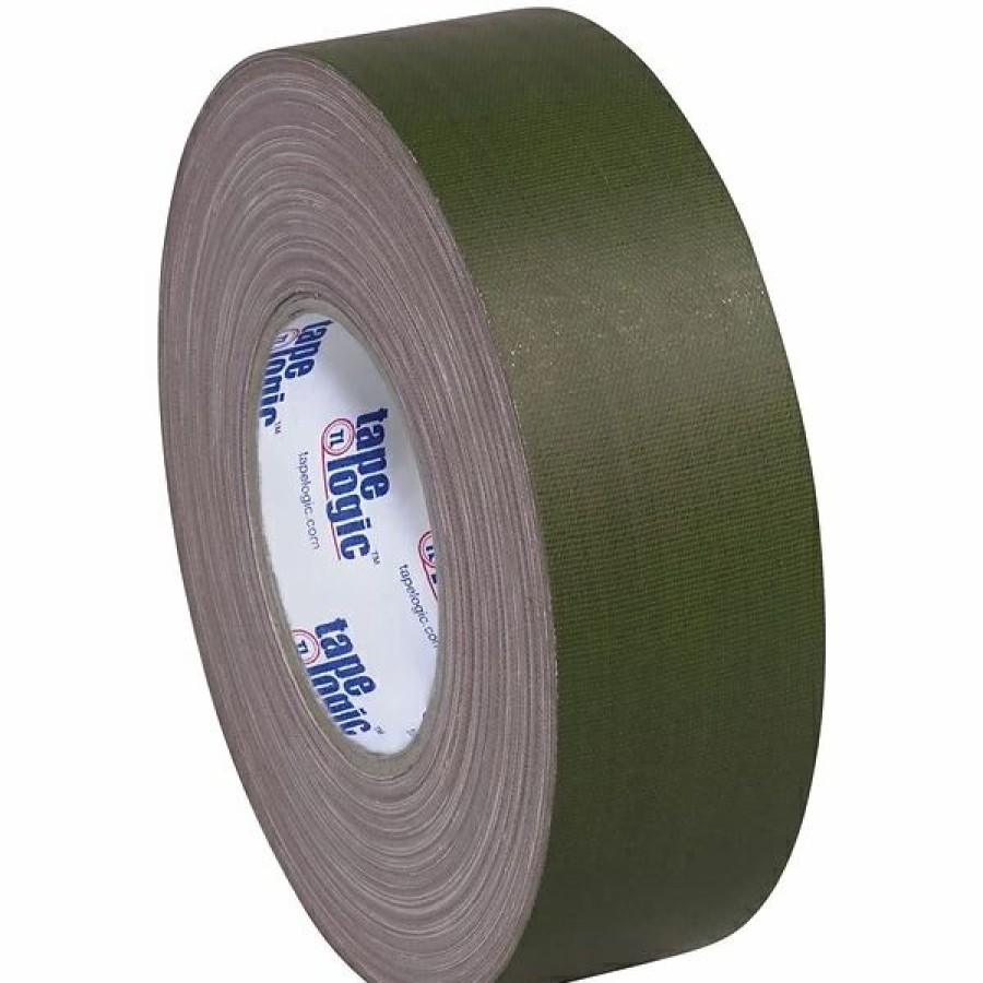 Packing Tape & Dispensers * | Gaffer'S Tape Tape Logic 2 X 60 Yds. X 11 Mil Gaffers Tape, Olive Green, 24/Carton