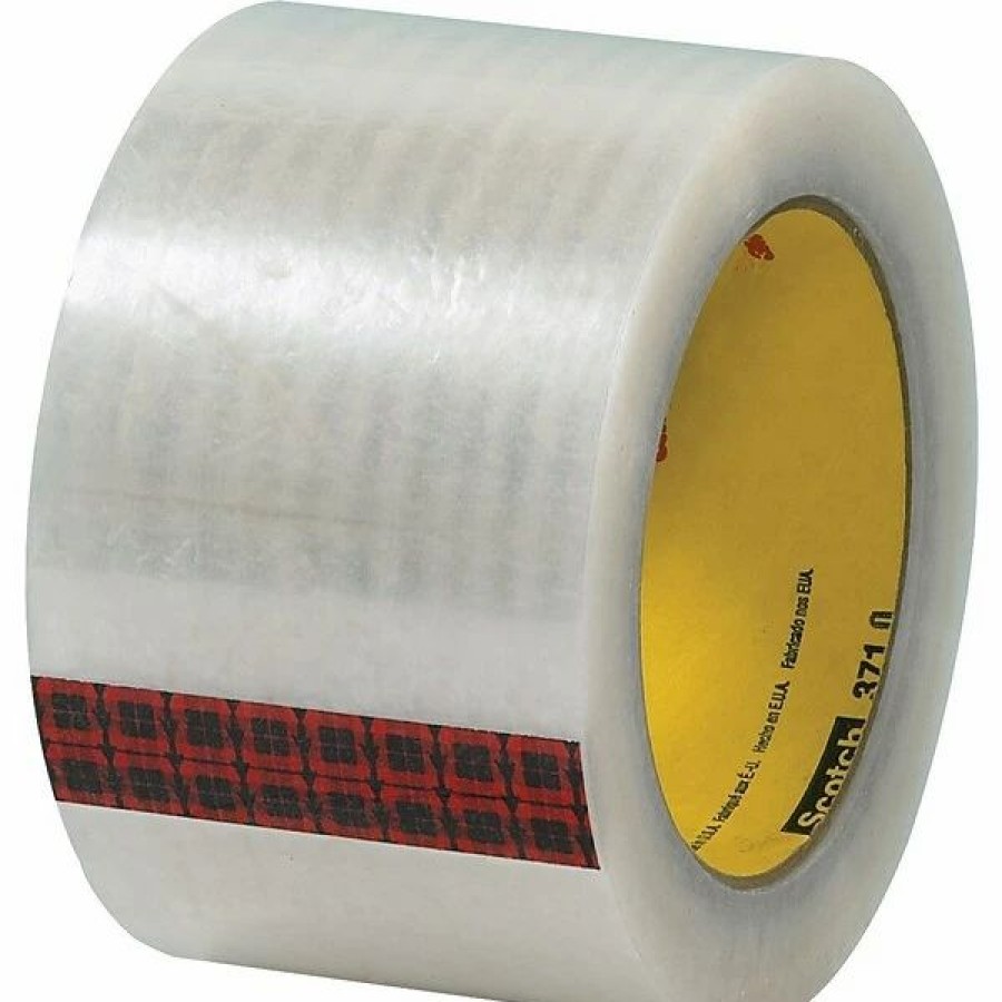 Tape * | Scotch 3M Tan Carton Sealing Tape 3M 3 X 55 Yds. Clear Carton Sealing Tape 371, 24/Case