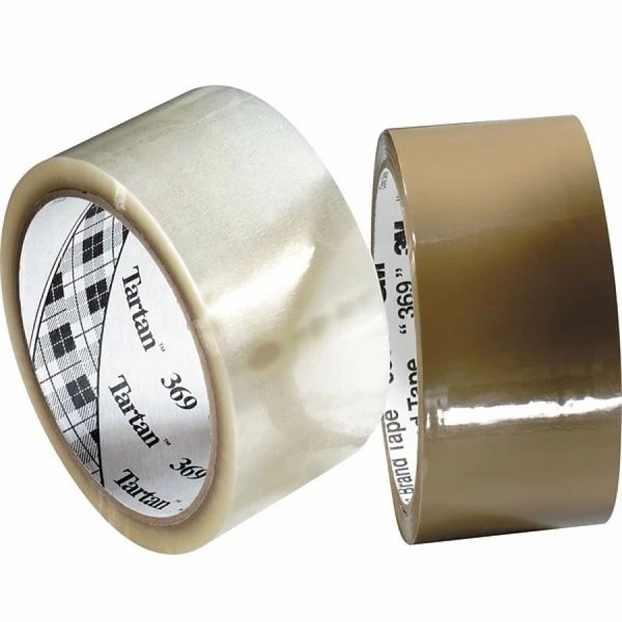 Packing Tape & Dispensers * | Si Products Hot Melt Tapes Tartan Box Sealing Tape, 1.88 X 109.3 Yds., Clear (369)