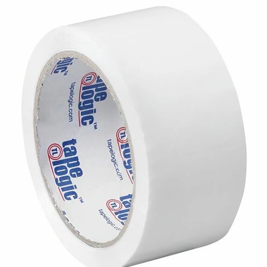 Packing Tape & Dispensers * | Packing Tape Tape Logic 2 W X 55 Yards X 2.2 Mil Carton Sealing Tape, White, Pack Of 6 (T90122W6Pk)