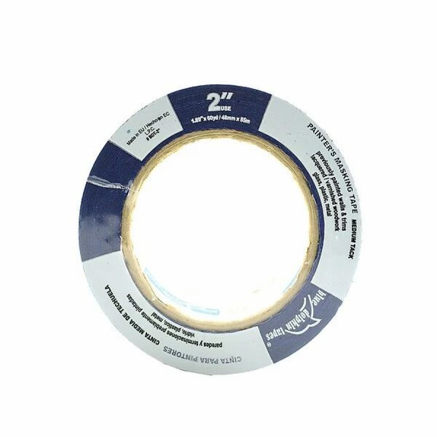 Tape * | Assorted Publishers Colored Masking Tape Blue Dolphin Tapes Painter'S Tape For Professionals 2 In. X 180 Ft. [Pack Of 3] (3Pk-Bdt 0200)