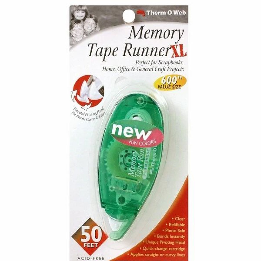 Tape * | Thermoweb Craft Tape Therm O Web Memory Tape Runner Xl Tape Runner [Pack Of 4] (4Pk-3914)