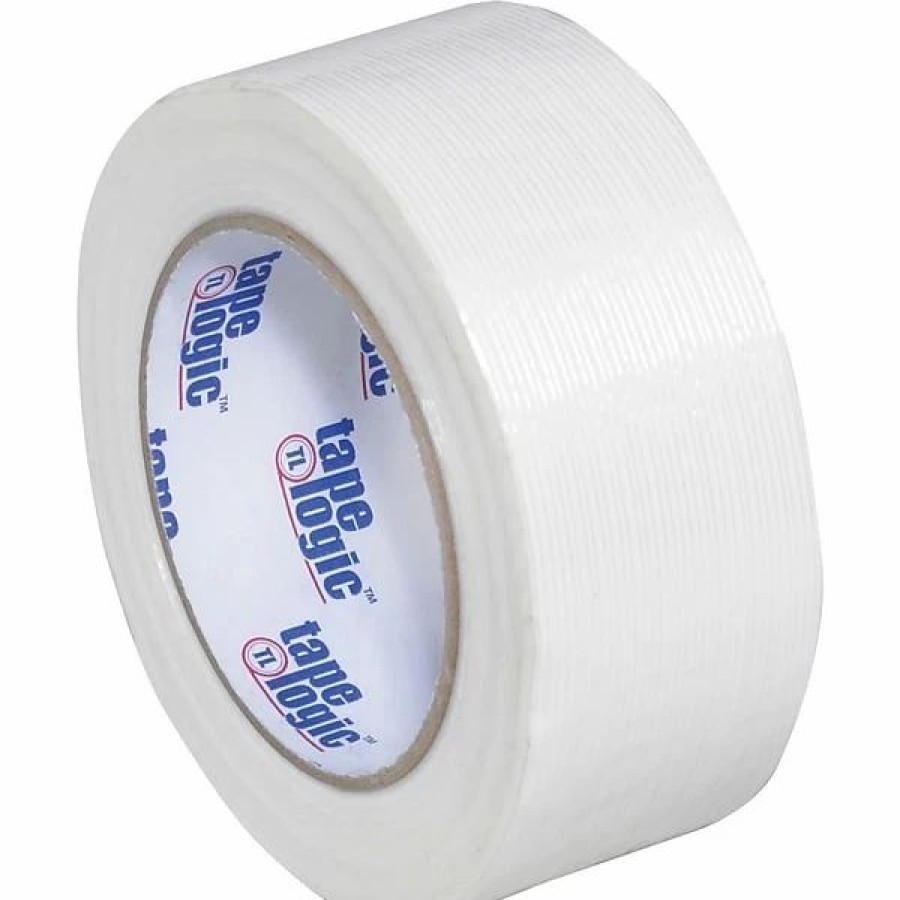 Packing Tape & Dispensers * | Filament Tape Tape Logic 1300 Strapping Tape, 2 X 60 Yds., Clear, 12/Case (T917130012Pk)