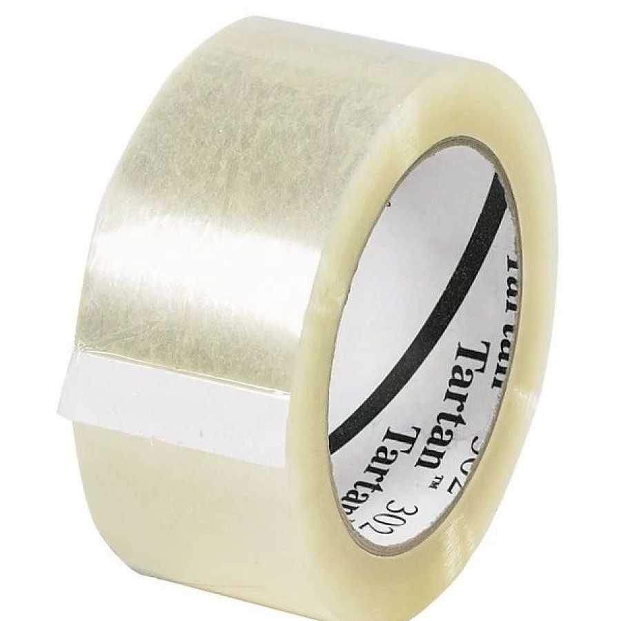 Packing Tape & Dispensers * | Acrylic Tape Scotch 302 Acrylic Packing Tape, 1.6 Mil, 2 X 110 Yds., Clear 6/Carton (T9023026Pk)