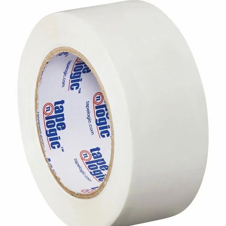 Packing Tape & Dispensers * | Acrylic Tape Tape Logic Colored Carton Sealing Tape, 2 X 110 Yards, White, 36/Carton (T90222W)