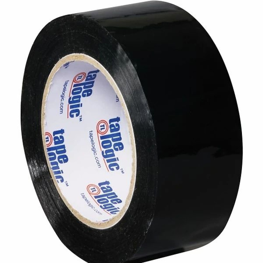 Packing Tape & Dispensers * | Packing Tape Tape Logic 2 W X 110 Yards X 2.2 Mil Carton Sealing Tape, Black, Pack Of 6 (T90222Bk6Pk)