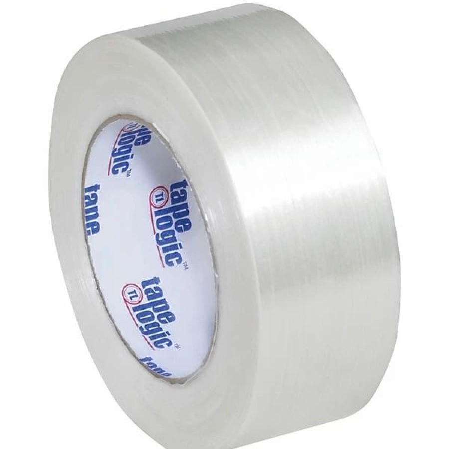 Packing Tape & Dispensers * | Packing Tape Tape Logic 1500 Strapping Tape, 2 X 60 Yds., Clear, 12/Case (T917150012Pk)