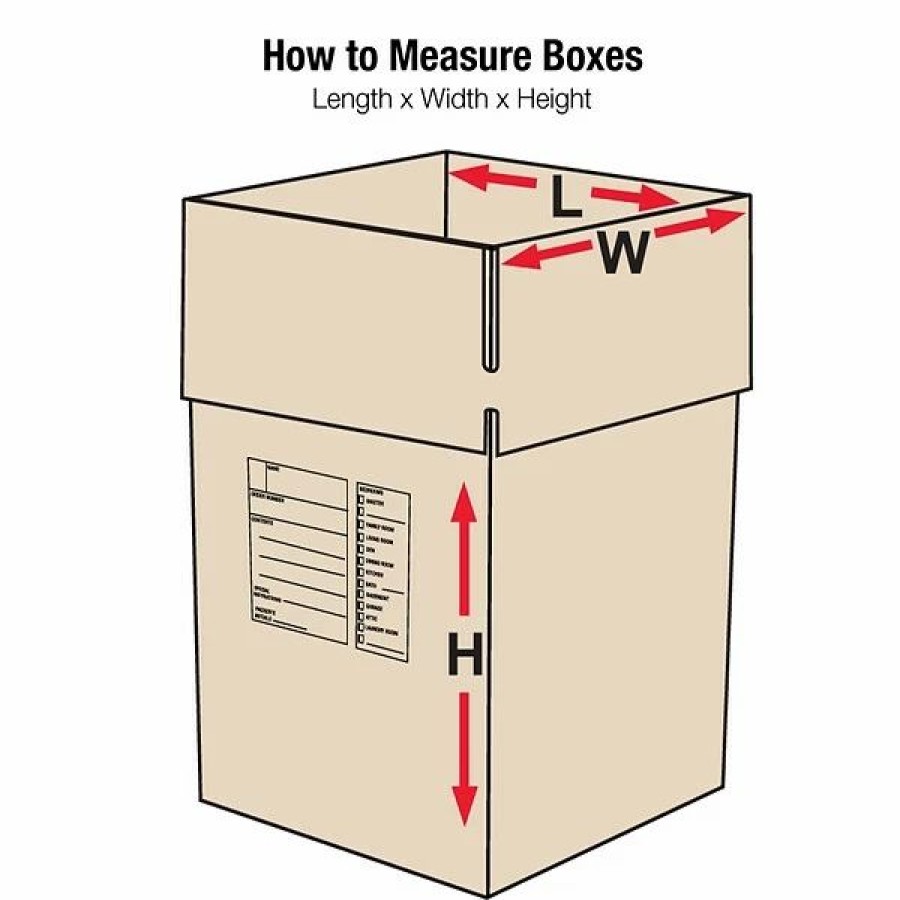 Corrugated Boxes & Pads * | Quill Brand Moving Kits Staples Office Moving Kit, Kraft, (Mkit1)