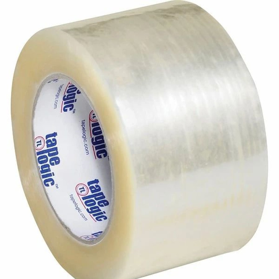 Packing Tape & Dispensers * | Packing Tape Tape Logic #900 Economy Tape, 2.5 Mil, 3 X 110 Yds., Clear, 24/Case (T905900)