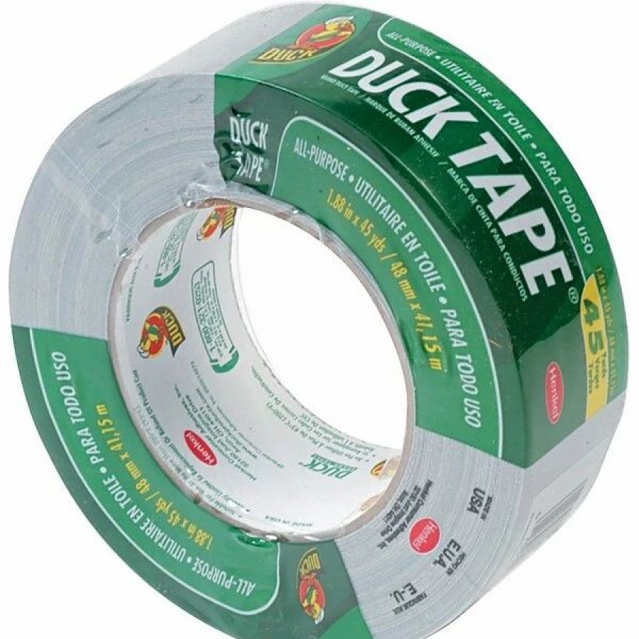 Tape * | Duck Duct Tape, 3 Core, Gray, 1.88 X 45 Yards, 1/Rl