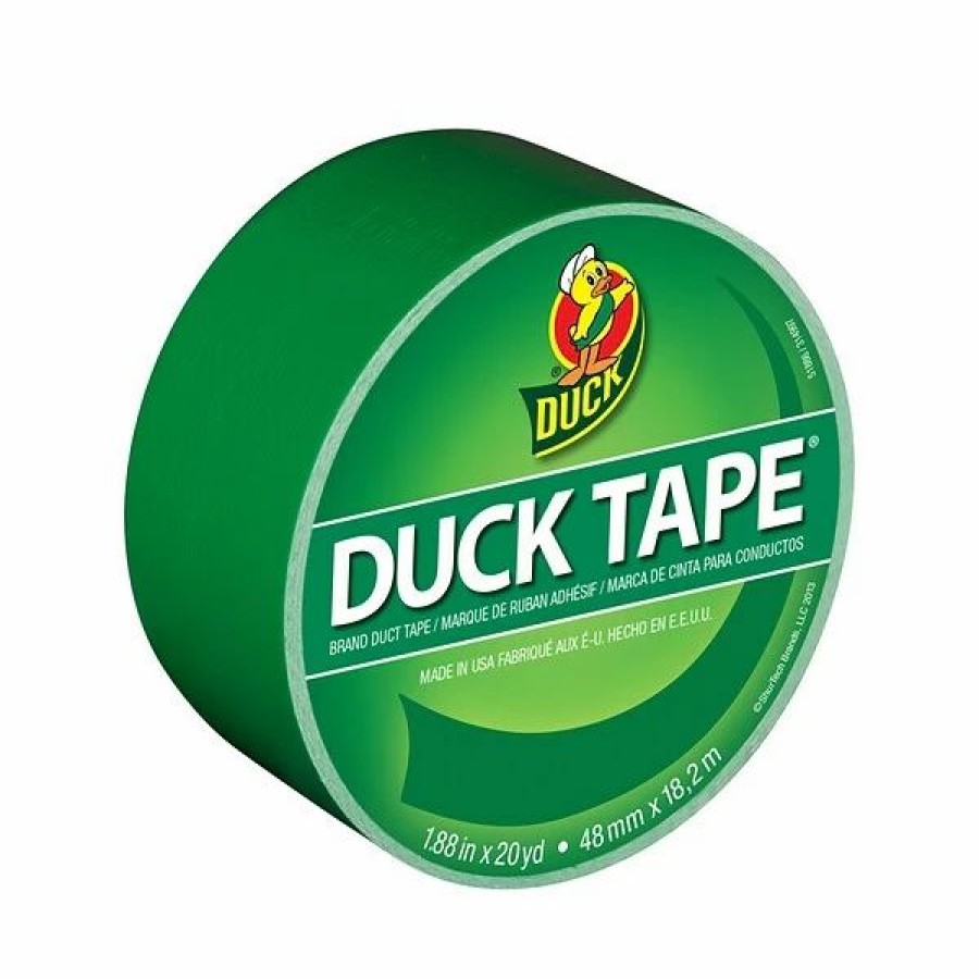 Tape * | Duck Heavy Duty Duct Tapes, Purple/Orange/Green, 3 Rolls/Pack (Ducksec3Pk-Stp)