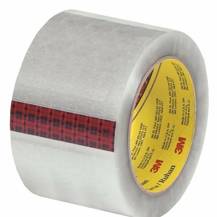 Packing Tape & Dispensers * | Scotch Acrylic Tape 3M 3 X 55 Yds. X 2.55 Mil 313 Carton Sealing Tape, Clear, 6/Pk