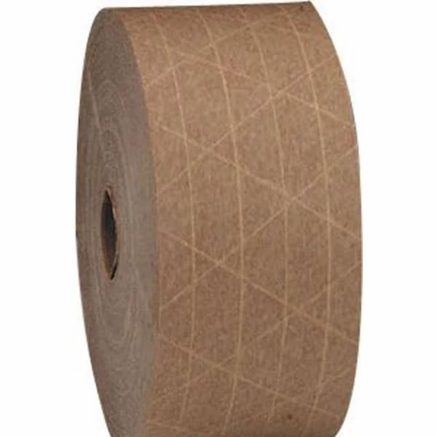 Packing Tape & Dispensers * | Si Products Paper Tape Economy Grade Paper Packing Tape, 5.8 Mil, 2.8 X 375 Yds., Brown, 8/Carton (T906235)