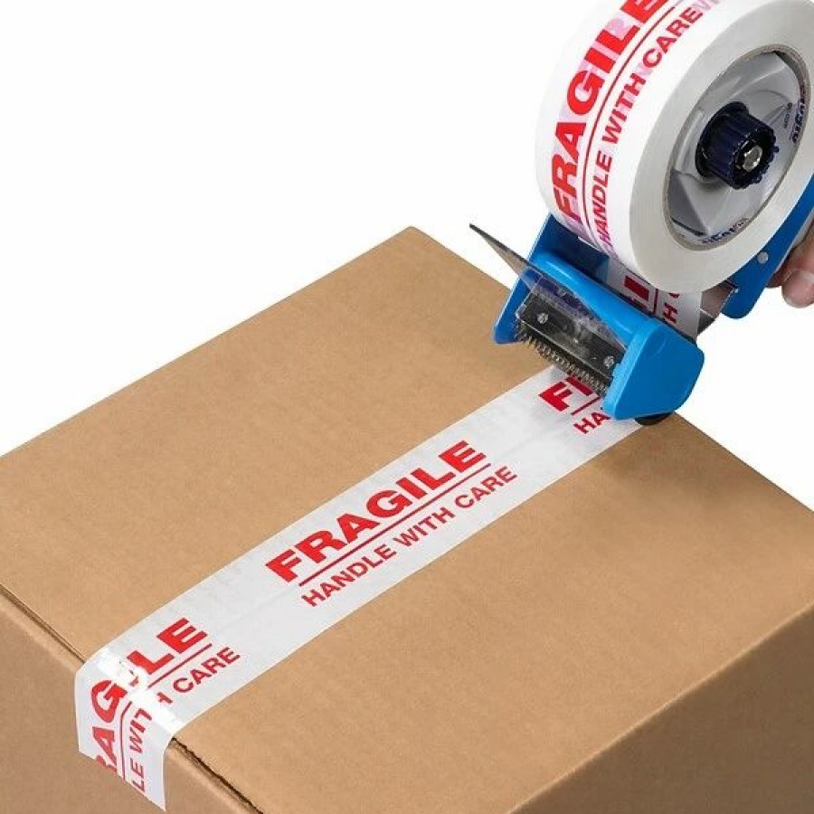 Filing Accessories * | Shipping Tags & Seals Tape Logic 2 X 110 Yds. Pre Printed "Fragile Handle With Care" Carton Sealing Tape, 18/Pack