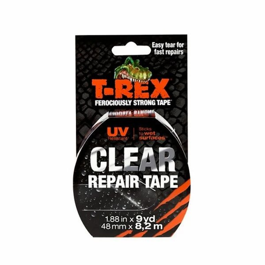 Tape * | Security Tape T-Rex Ferociously Strong Transparent Tape, 1.88 X 9 Yds., 6 Rolls/Pack (Trcl6Cut-Stp)