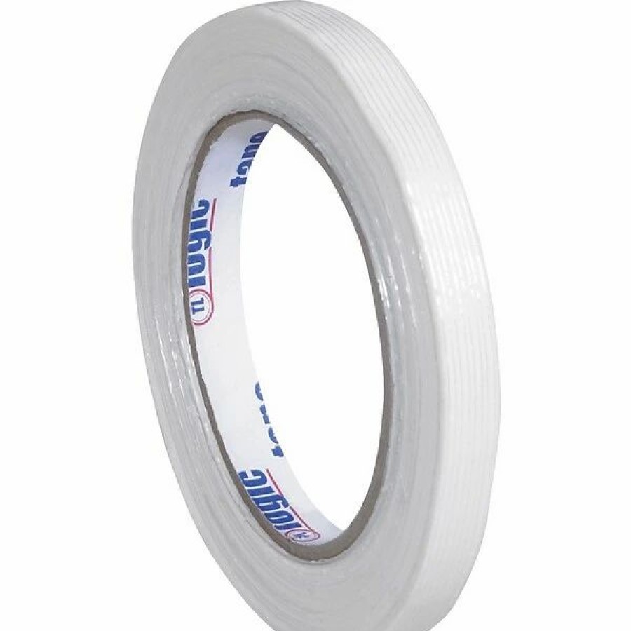 Packing Tape & Dispensers * | Filament Tape Tape Logic 1300 Strapping Tape, 1/2 X 60 Yds., Clear, 72/Case (T9131300)