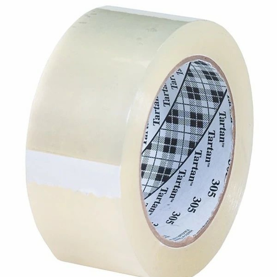 Packing Tape & Dispensers * | Hot Melt Tapes Scotch 305 Acrylic Packing Tape, 1.8 Mil, 2 X 110 Yds., Clear, 6/Carton (T9023056Pk)