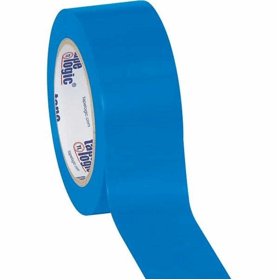 Tape * | Tape Logic Solid Vinyl Safety Tapes Tape Logic 2 X 36 Yds. Solid Vinyl Safety Tape, Blue, 3/Pack