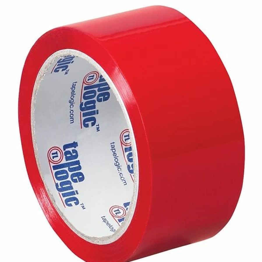 Packing Tape & Dispensers * | Packing Tape Tape Logic 2 X 55 Yds. X 2.2 Mil Carton Sealing Tape, Red, 6/Pk