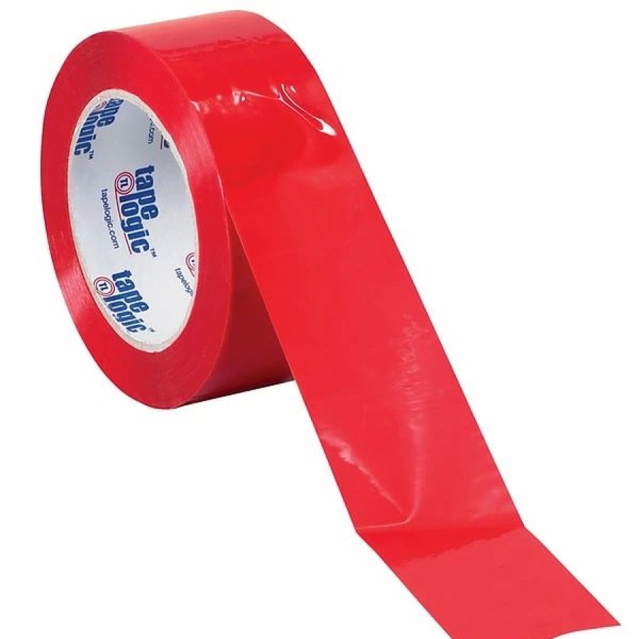 Packing Tape & Dispensers * | Packing Tape Tape Logic 2 X 55 Yds. X 2.2 Mil Carton Sealing Tape, Red, 6/Pk