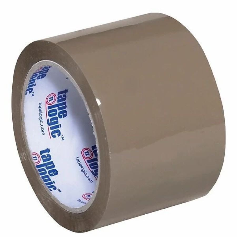 Packing Tape & Dispensers * | Packing Tape Tape Logic #291 Industrial Tape, 2.6 Mil, 3 X 110 Yds., Tan, 6/Case (T9052291T6Pk)