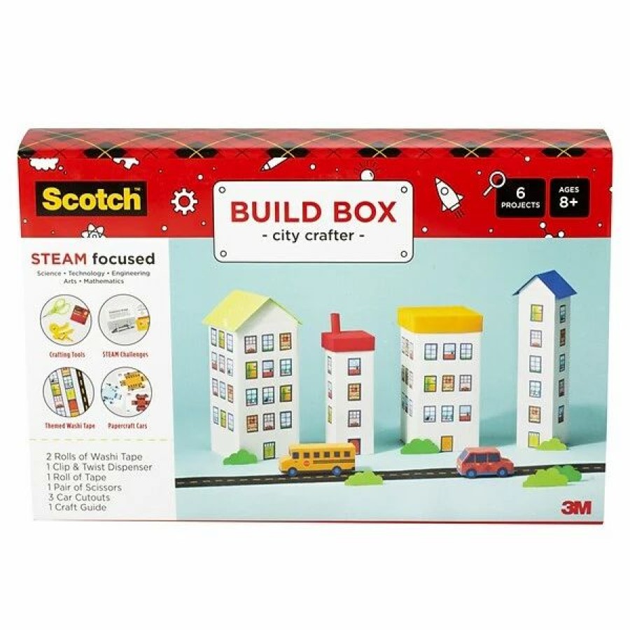 Tape * | Clear Tape Scotch Steam Pack City Builder Kit, Assorted (Steam-Cb)