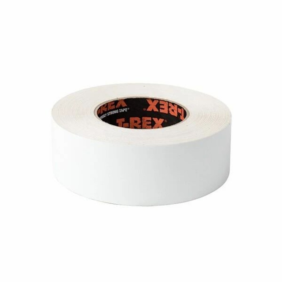 Tape * | T-Rex Heavy Duty Duct Tape, 1.88 X 30 Yds., White, 6 Rolls/Pack (Trw6Cut-Stp)