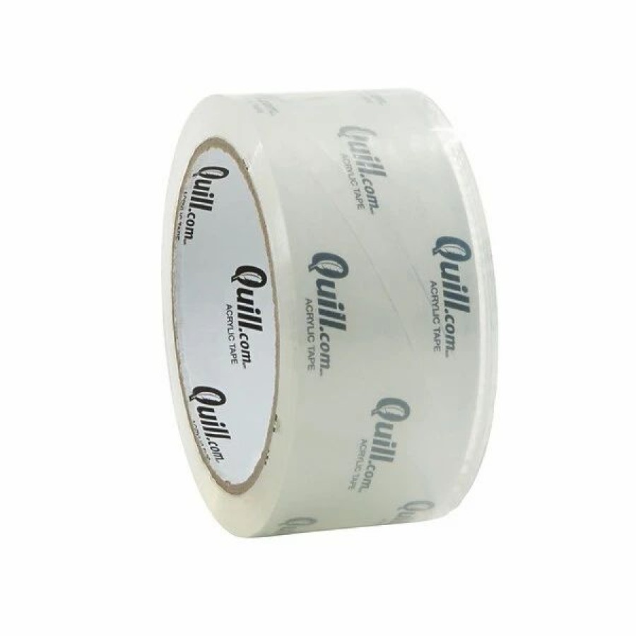 Packing Tape & Dispensers * | Quill Brand Acrylic Packaging Tape, 1.8 Mil, 2 X 55 Yds., Clear, 6/Pack (St-Qa186)