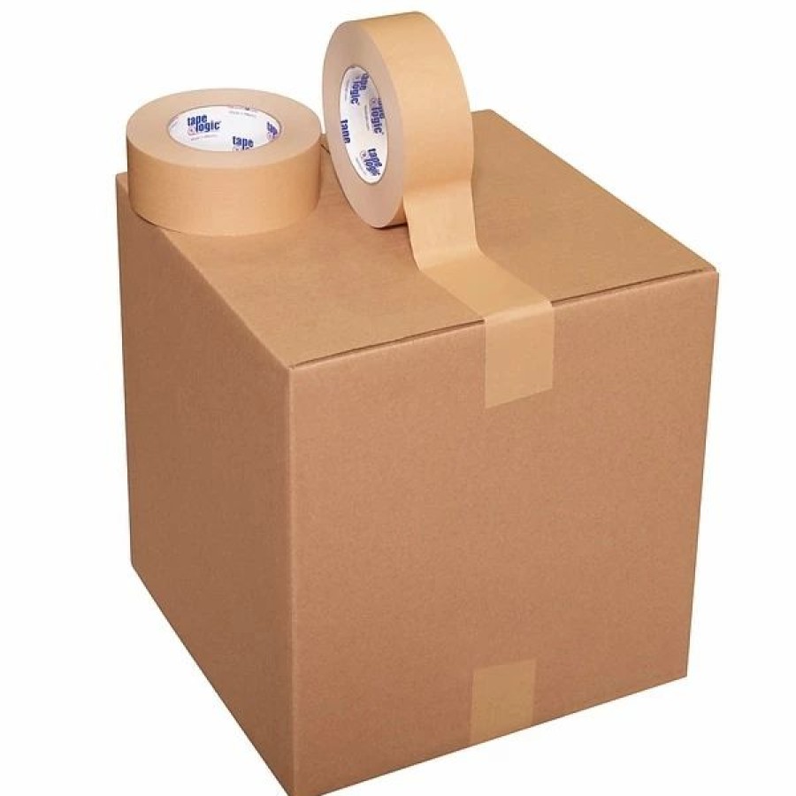 Packing Tape & Dispensers * | Paper Tape Tape Logic #5300 Flatback Tape, 3 X 60 Yds., Kraft, 6/Case (T94853006Pk)