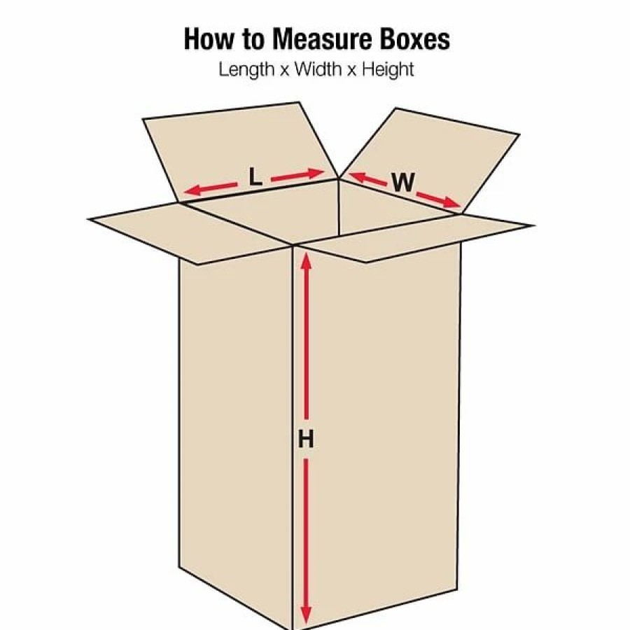 Corrugated Boxes & Pads * | Corrugated Boxes; 36 Length Si Products 18 X 18 X 36 Corrugated Shipping Boxes, 200#/Ect-32 Mullen Rated Corrugated, Pack Of 10, (181836)