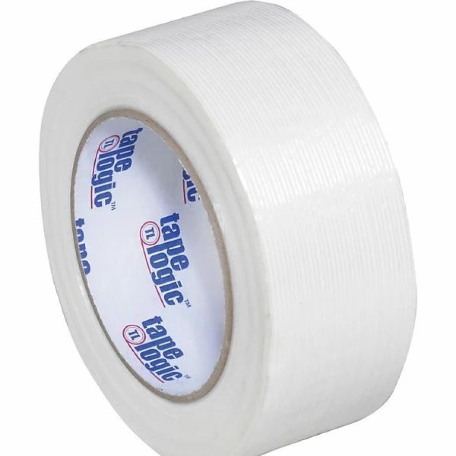 Packing Tape & Dispensers * | Filament Tape Tape Logic 1300 Strapping Tape, 2 X 60 Yds., Clear, 24/Case (T9171300)