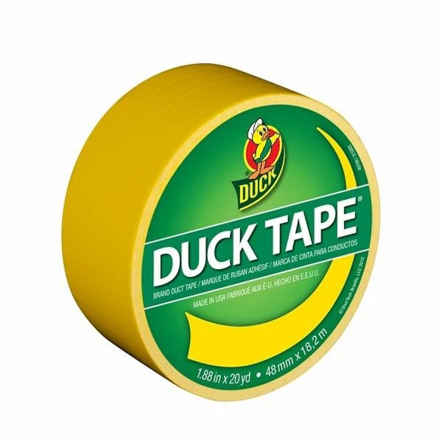 Tape * | Duck Heavy Duty Duct Tapes, 1.88 X 20 Yds./1.88 X 15 Yds., Brown/Neon Orange/Yellow, 3 Rolls/Pack (Duckboy-Stp)