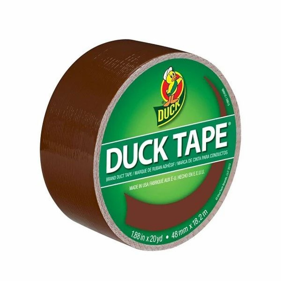 Tape * | Duck Heavy Duty Duct Tapes, 1.88 X 20 Yds./1.88 X 15 Yds., Brown/Neon Orange/Yellow, 3 Rolls/Pack (Duckboy-Stp)