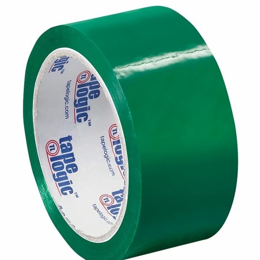 Packing Tape & Dispensers * | Packing Tape Tape Logic 2 W X 55 Yards Green Tape Logic Carton Sealing Tape, 36 Pack (T90122G)