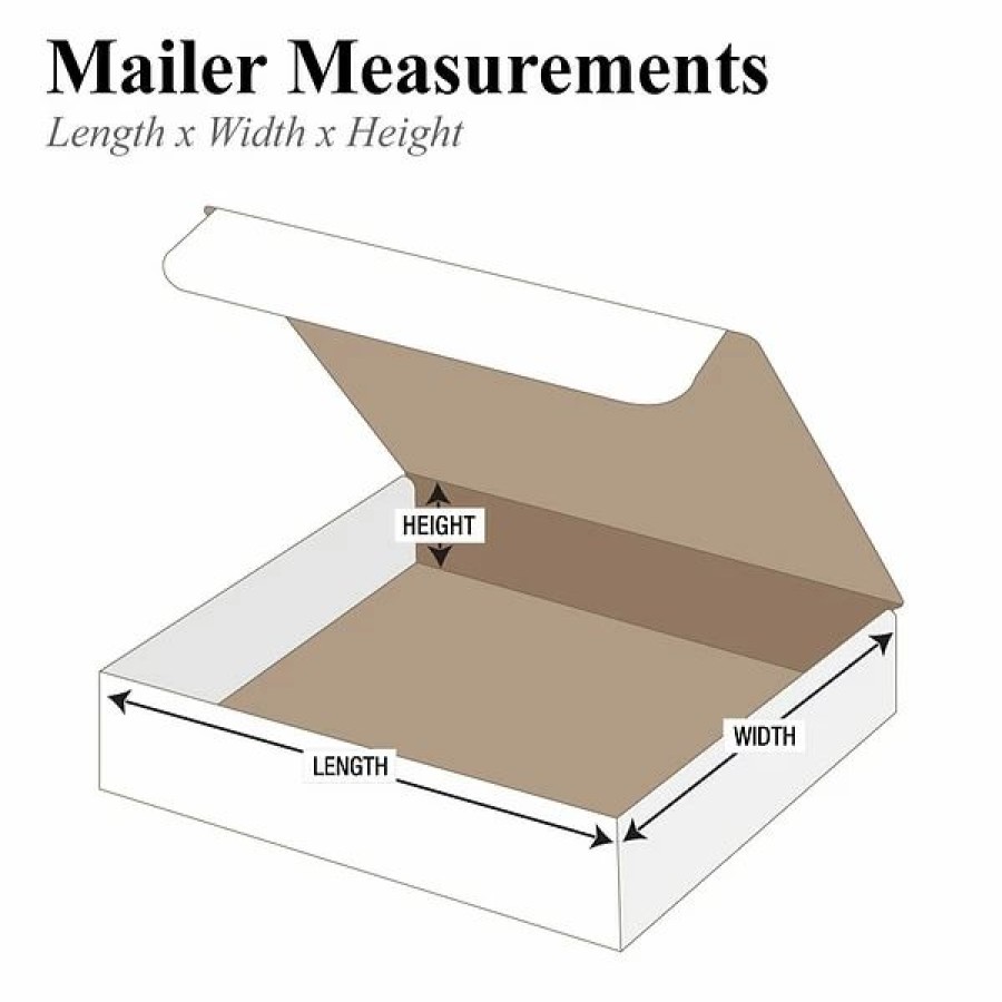 Corrugated Boxes & Pads * | The Packaging Wholesalers Literature Mailers 10 X 10 X 4 Staples Literature Mailer, 50/Bundle