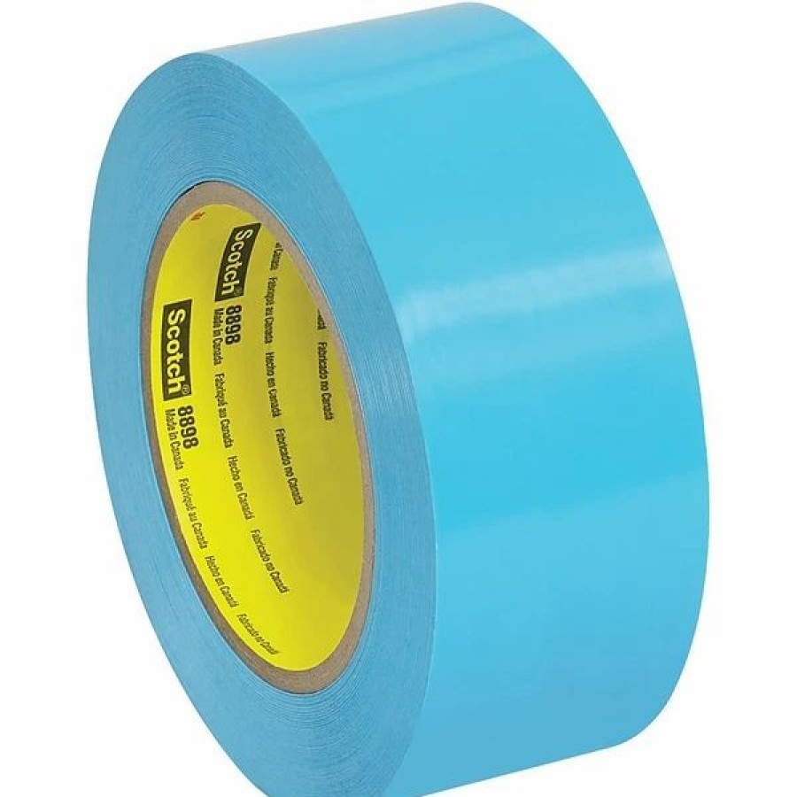 Packing Tape & Dispensers * | Scotch Packing Tape 3M 8898 Tensilized Poly Strapping Tape, 4.6 Mil, 2 X 60 Yds., Blue, 12/Case (T917889812Pk)