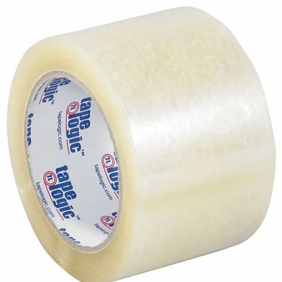 Packing Tape & Dispensers * | Acrylic Tape Tape Logic #220 Acrylic Packing Tape, 2.2 Mil, 3 X 110 Yds., Clear, 24/Carton (T905220)