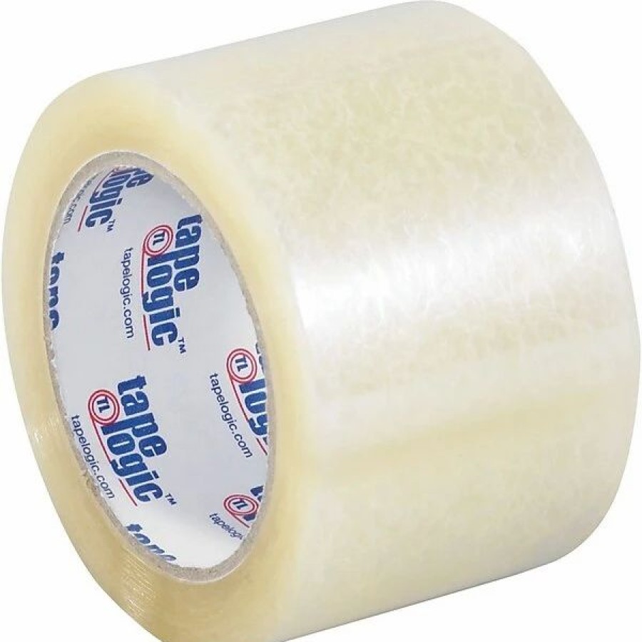 Packing Tape & Dispensers * | Acrylic Tape Tape Logic Heavy-Duty Acrylic Packing Tape, 2.6 Mil, 3 X 110 Yds., Clear, 24/Carton (T9052291)