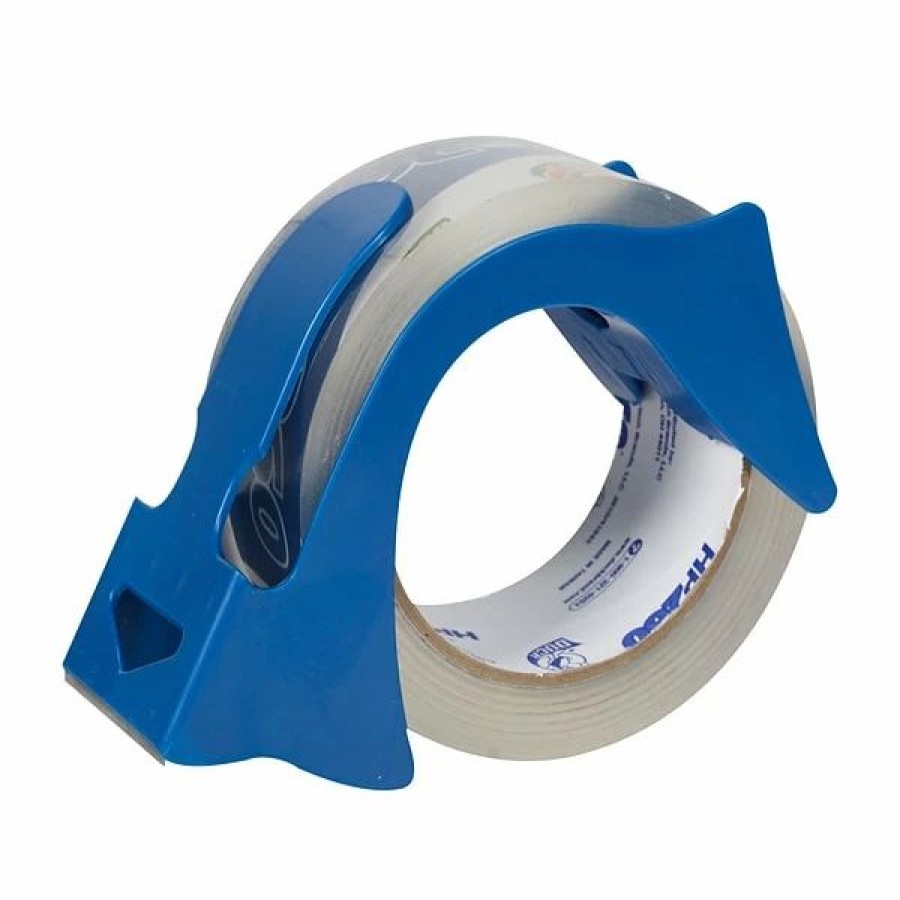 Packing Tape & Dispensers * | Tape Dispenser W Tape Duck Brand 1.88 In. X 60 Yd. Hp260 Packing Tape With Dispenser, Clear, 4-Pack (847667)