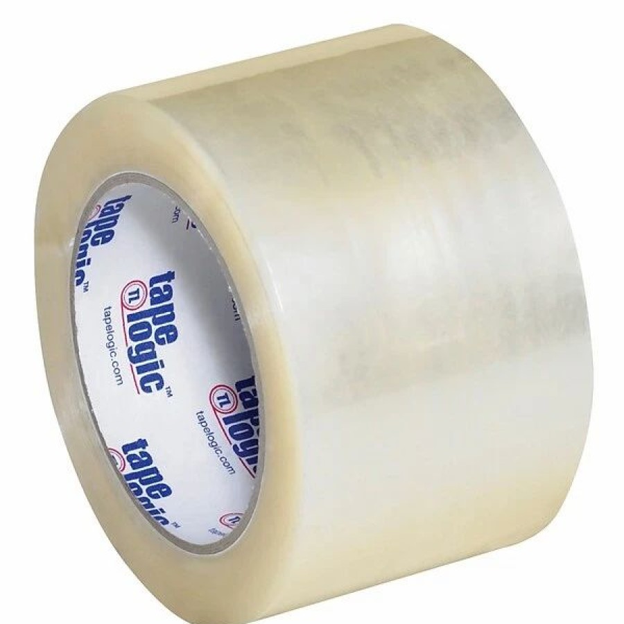 Packing Tape & Dispensers * | Hot Melt Tapes Tape Logic #700 Economy Tape, 1.9 Mil, 3 X 110 Yds., Clear, 6/Case (T9057006Pk)