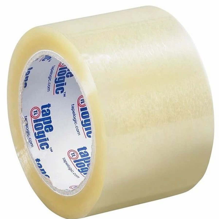 Packing Tape & Dispensers * | Acrylic Tape Tape Logic Acrylic Packing Tape, 1.6 Mil, 3 X 110 Yds., Clear, 24/Carton (T905160)