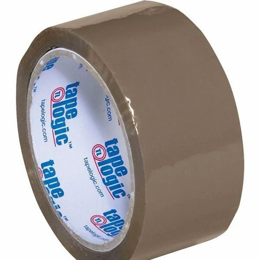 Packing Tape & Dispensers * | Acrylic Tape Tape Logic Acrylic Packing Tape, 1.8 Mil, 2 X 55 Yds., Tan, 36/Carton (T901170T)