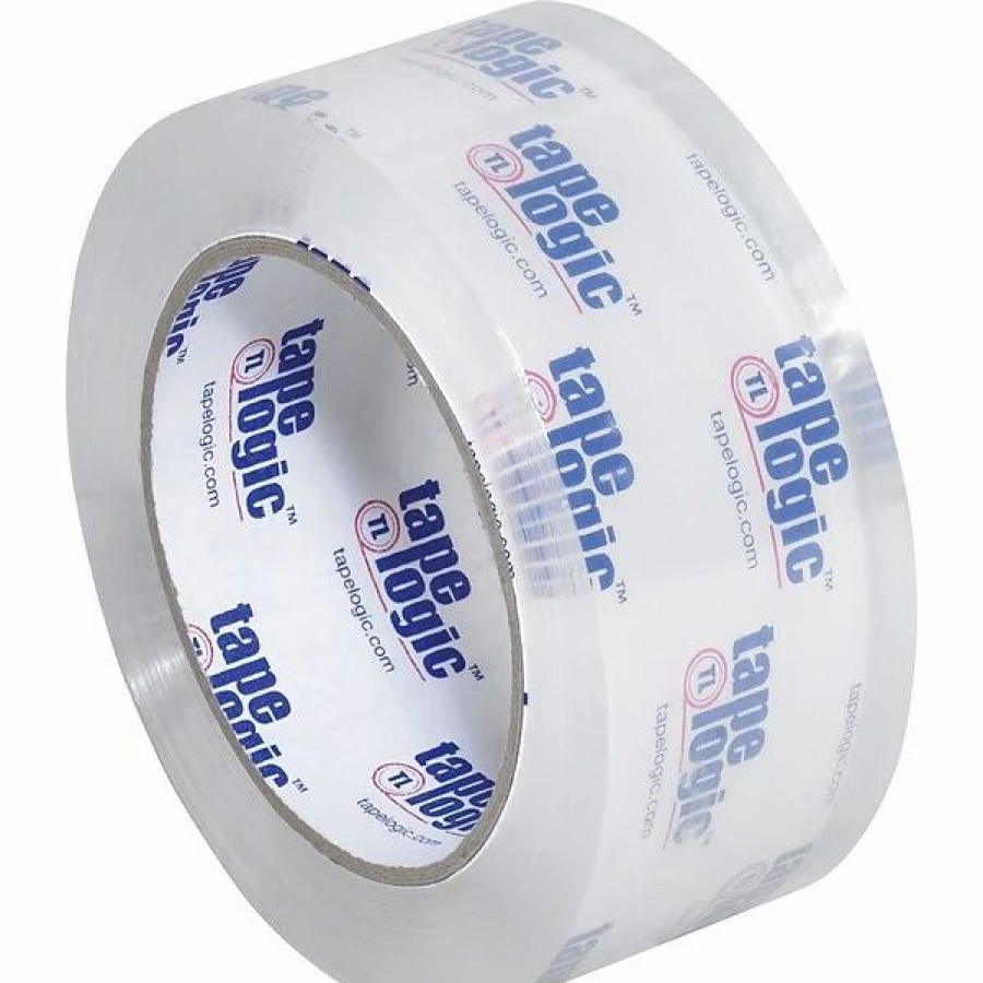 Packing Tape & Dispensers * | Packing Tape Tape Logic 2 X 110 Yds. Crystal Clear Carton Sealing Tape, 36/Case