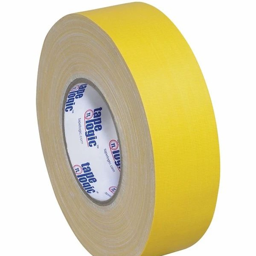 Packing Tape & Dispensers * | Gaffer'S Tape Tape Logic Gaffers Tape, 11.0 Mil, 2 X 60 Yds., Yellow, 24/Case (T98718Y)