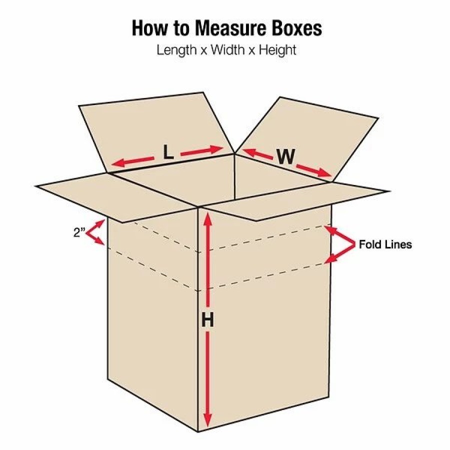 Corrugated Boxes & Pads * | Corrugated Boxes; 30 Length Si Products 30 X 24 X 24 Multi-Depth Shipping Boxes, 275#/Ect-44 Mullen Rated Corrugated, Pack Of 10, (Mdhd302424)